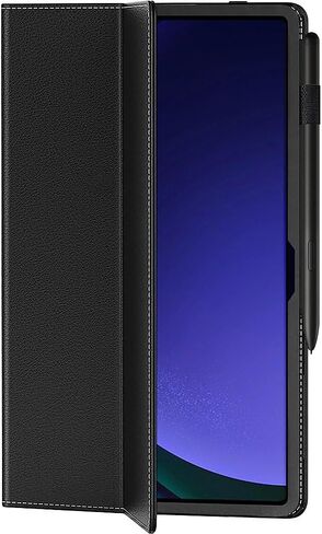 Sahara - حافظة سلسلة Venture لأجهزة Samsung Galaxy Tab S10+، Tab S9+، وTab S9 FE+، أسود (TB00330) in Kuwait