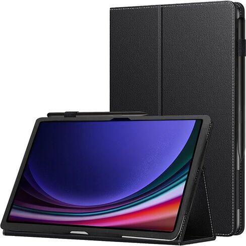 Sahara - حافظة سلسلة Venture لأجهزة Samsung Galaxy Tab S10+، Tab S9+، وTab S9 FE+، أسود (TB00330) in Kuwait