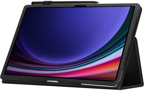 Sahara - حافظة سلسلة Venture لأجهزة Samsung Galaxy Tab S10+، Tab S9+، وTab S9 FE+، أسود (TB00330) in Kuwait