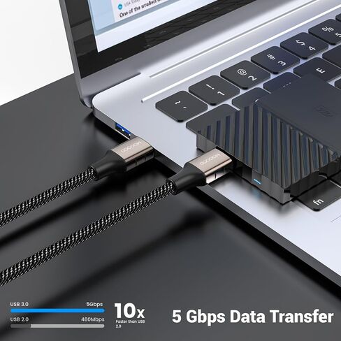 USB 3.0 Male to Male Extension USB A Male to Male Cable USB Cord USB Extenders USB to USB Cable Works with Laptop Cooling Pad,External Hard Drive, DVD Player,Television,Setup Box,SSD in Kuwait