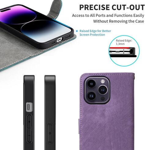 for TCL 505 Wallet Phone Case with Screen Protector [RFID Blocking] Leather Flip Card Holder Kickstand Wrist Strap Women Men Cell Phone Case for TCL505 Green in Kuwait