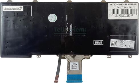 لوحة مفاتيح بديلة بإضاءة خلفية أمريكية لجهاز Dell Latitude E7250. خط العرض E5250، خط العرض E5270 in Kuwait