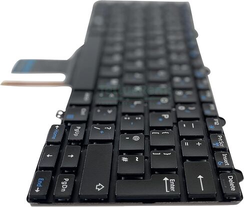 لوحة مفاتيح بديلة بإضاءة خلفية أمريكية لجهاز Dell Latitude E7250. خط العرض E5250، خط العرض E5270 in Kuwait