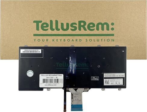 لوحة مفاتيح بديلة بإضاءة خلفية أمريكية لجهاز Dell Latitude E7250. خط العرض E5250، خط العرض E5270 in Kuwait