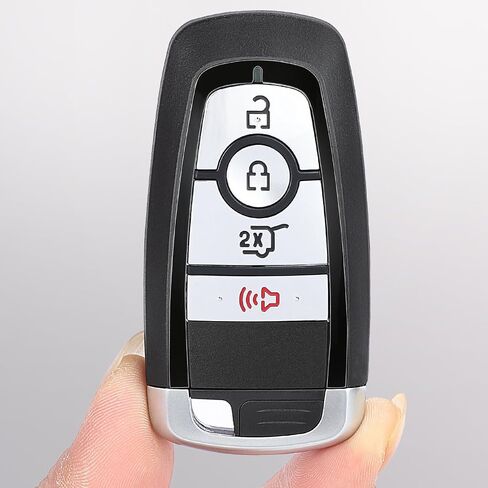 Beefunny Replacement Flip Remote Keyless Entry Key Fob for Ford Mustang Mach-E Electric SUV 2021 2022 Expedition Explorer Edge Bronco 2017-2022 FCC ID:M3N-A2C931423 PN:164-R8197 (with chip) in Saudi Arabia