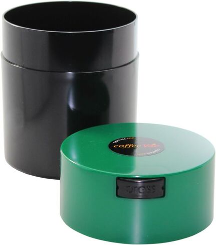 1/2 LB – Patented Airtight Container | Multi-use Vacuum Container Works as Smell Proof Containers for Ground Coffee and Coffee Bean Containers. Black Cap and Body in Saudi Arabia