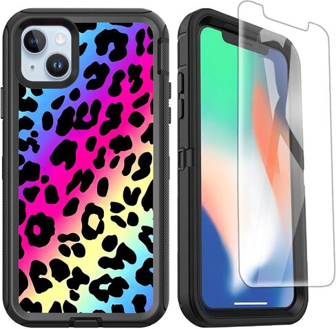 حافظة OTTARTAKS متوافقة مع هاتف iPhone 15 مع واقي شاشة، حافظة مموهة شديدة التحمل للرجال والأولاد [حماية من الدرجة العسكرية] حافظة واقية مضادة للصدمات لهاتف iPhone 15 6.1 بوصة 2023 in Kuwait