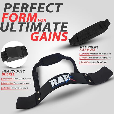 RAD Arm Blaster for Biceps & Triceps, Strength Training Arm Machines Great for Bicep Blaster, Bicep Curl Support Isolator in Kuwait