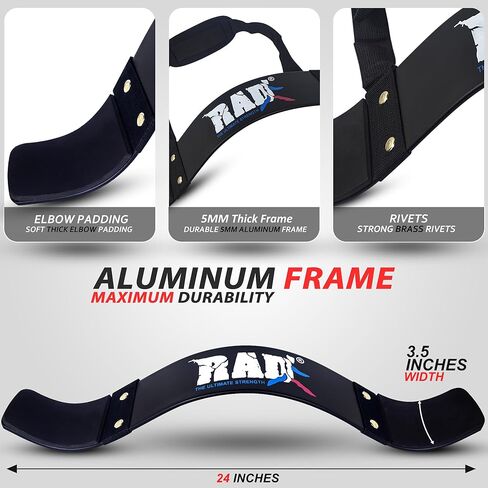 RAD Arm Blaster for Biceps & Triceps, Strength Training Arm Machines Great for Bicep Blaster, Bicep Curl Support Isolator in Kuwait