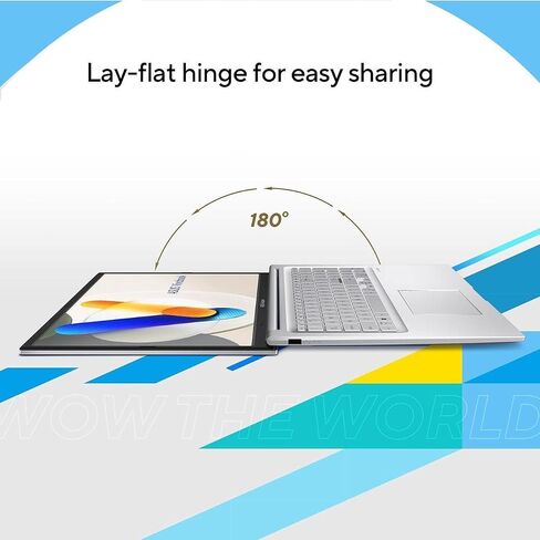 ASUS 2024 Vivobook 17.3" FHD Business Slim Laptop, Intel Core 7 150U, Fingerprint Reader, Webcam, Wi-fi 6, Windows 11 Home; w/Cloth (40GB RAM | 1TB SSD) in Saudi Arabia