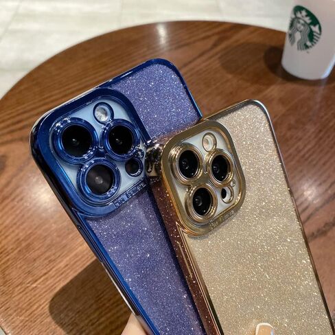 Fycyko متوافق مع هاتف iPhone 11، جراب لامع فاخر لطيف ومرن، غطاء حماية للكاميرا، جراب هاتف مضاد للصدمات للنساء والفتيات والرجال، تصميم لهاتف iPhone 11، وردي 6.1 بوصة in Kuwait