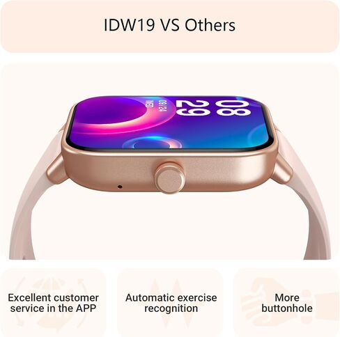 Smart Watch for Women Android & iPhone, Alexa Built-in, IP68 Waterproof Activity Fitness Tracker with Bluetooth Call (Answer/Make), 1.8" Smartwatch with Heart Rate/SpO2/Sleep Monitor, 100+ Sports Mode in Saudi Arabia