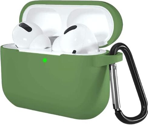 حافظة من السيليكون الناعم المقاوم للصدمات مع حلقة مفاتيح لـ Airpod Pro (فقاعة العلكة الوردية) in Kuwait