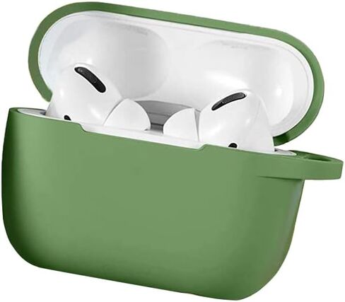 حافظة من السيليكون الناعم المقاوم للصدمات مع حلقة مفاتيح لـ Airpod Pro (فقاعة العلكة الوردية) in Kuwait
