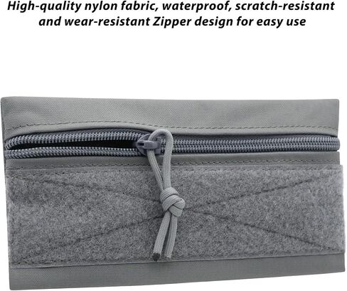 Qavctw 3 Pcs Tactical Admin Pouch Bag with Hook and Loop Tool Storage Bag Snack Pouch Candy Bag Hanging Pouches Backpack Accessory Pouch in Kuwait
