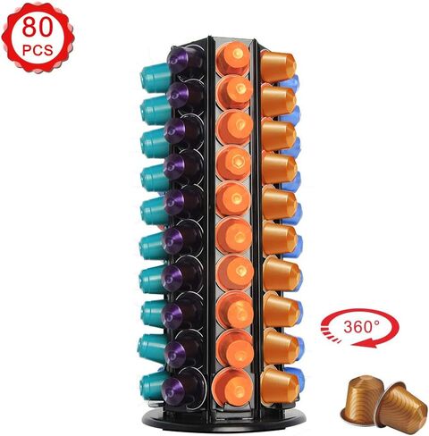 FlagShip Coffee Capsules Holder Stand for Nespresso Storage Original Capsules Holder, Coffee Pods Rack for Nespresso Originalline 60 Pods in Kuwait