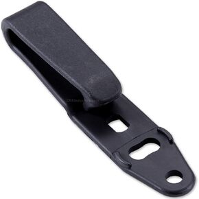HolsterSmith - Raven Concealment - Holster Mounting Belt Clip - Overhook Strut - Tactical Black - (Select Belt Size above)