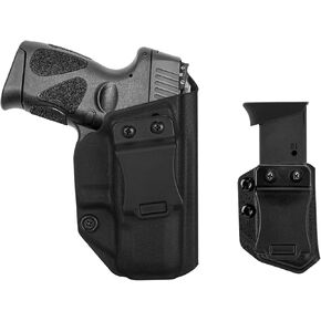 Taurus G2C IWB Holster Right Hand Fits Taurus PT111 Millennium G2/G2C Pistol Holster & Universal 9mm/.357 Sig/.40 Double Stack Mag Carrier IWB/OWB Magazine Holster Concealed Carry