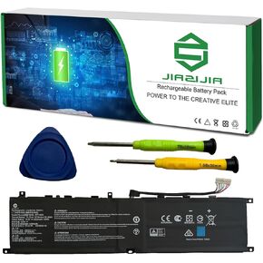 BTY-M6M Laptop Battery Replacement for MSI GS66 Stealth 10SE 10SF 10SFS 10SGS 10UG 10UH 11UE 11UG 11UH Series Notebook Black 15.2V 99.99Wh 6578mAh