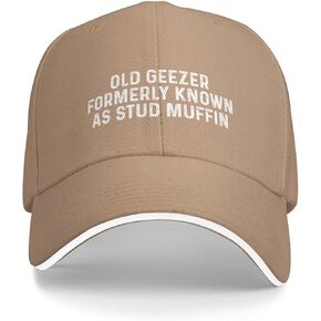 Old Geezer Formerly Known As Stud Muffin Hat Men Baseball Cap Trendy Caps