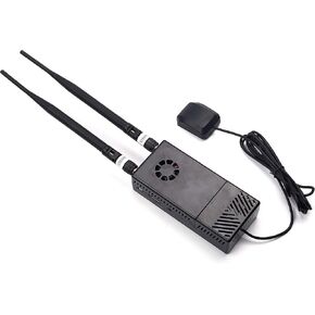 Summitlink Black Case with Fan for ADS-B Raspberry Pi DIY Kit, Matte Finish Tool Free Assembly (Does not fit AHRS)