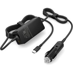 Laptop Car Charger USB C, Car Charger PD 118W 100W 95W 90W 65W 45W DC Adapter for MacBook Pro/Air, Lenovo Thinkpad/Yoga/IdeaPad, Dell Latitude/XPS/Precision, Acer, Asus