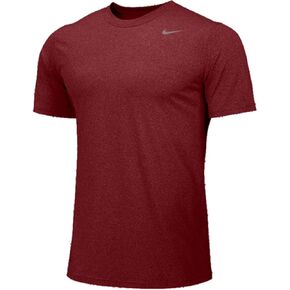 Nike Youth Boys Legend Short Sleeve Tee Shirt (Youth Large, Crimson)