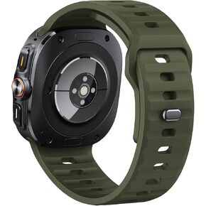 NotoCity Galaxy Watch Ultra Bands Compatible with Samsung Galaxy Watch Ultra Bands,Breathable Soft Silicone Band for Galaxy Watch Ultra Bands 47mm for Men Women