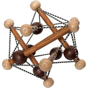 Manhattan Toy Artful Skwish Wooden Baby Rattle and Motor Skill Activity Toy for Infants and Toddlers in Kuwait