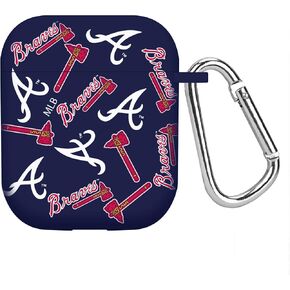 غطاء حماية HD من GAME TIME Atlanta Braves متوافق مع Apple AirPods Gen 1&2 (عشوائي) in Kuwait