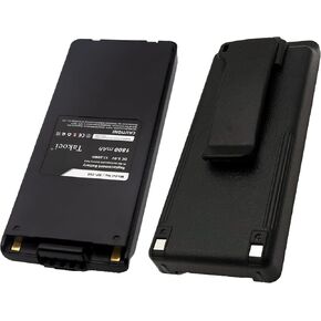 2-Pack 1800mAh Replacement Battery for ICOM IC-3FX IC-40S IC-A24 IC-A24E IC-A4 IC-A4C IC-A4E IC-A6 IC-A6E IC-F11 IC-F11BR IC-F11S IC-F12 IC-F12Sfits Part No. BP-195 BP-196 BP-196H BP-196R