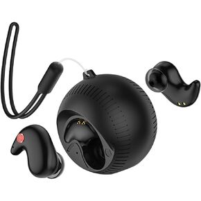 Invisible Sleep Headphones, Sleep Earbuds for Side Sleepers, Comfortable Noise Blocking Sleepbuds, Wireless Bluetooth 5.3 Headphones for Sleeping in Saudi Arabia