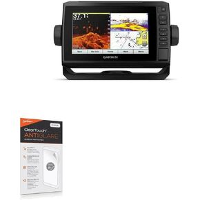 BoxWave Screen Protector Compatible with Garmin echoMAP Plus 74cv - ClearTouch Anti-Glare (2-Pack), Anti-Fingerprint Matte Film Skin
