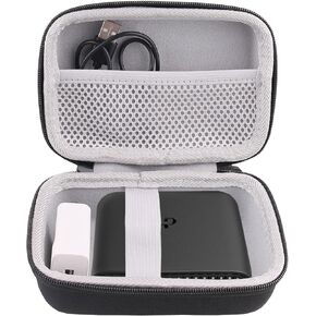 WERJIA Hard Case Compatible with TP-Link Ultra-Portable Wi-Fi 6 AX1500 Travel Router TL-WR1502X,Fits USB Cable and Power Adapter (Box Only)