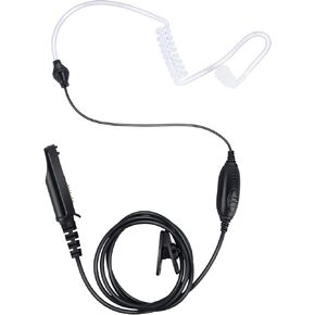 UV9R Ptt Mic Earpiece Two Way Radio Headset Acoustic Tube Surveillance Ear Piece for Baofeng Walkie Talkie uv 9r pro Plus v2 gmrs xr 9g gt-3wp a58 a58s bf 9700 R760 5s