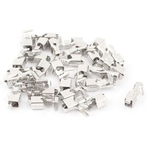 uxcell 30pcs VH 3.96mm Connector Crimp Contact Pin Copper-Tin