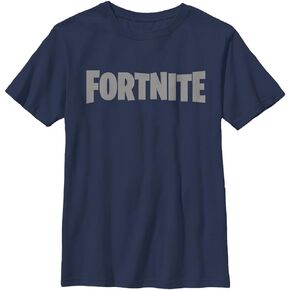 Fortnite Boys' Logo Youth Pullover Hoodie, Black, Medium