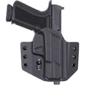 Tulster OWB Contour Holster in Right Hand fits: Shadow Systems MR920 | Optic Compatible Outside The Waistband Concealed Carry Kydex Holster