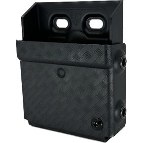 Model 4001 Handcuff Case/Standard Black Basket Weave Tek Lok
