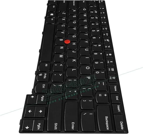 لوحة مفاتيح بديلة أمريكية غير بإضاءة خلفية لجهاز Lenovo Thinkpad E470 E470c E475 in Kuwait