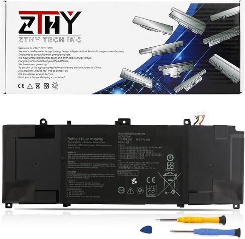ZTHY C41N1903 Laptop Battery Replacement for Asus ExpertBook B9 B9400 B9400CE B9400CB B9400CEA B9450 B9450FA B9450CEA B5 B5302 B5302CB B5302CBA B5302CE Flip B5302 B5302FBA B5302FE B5302FEA 15.4V 66Wh in Saudi Arabia