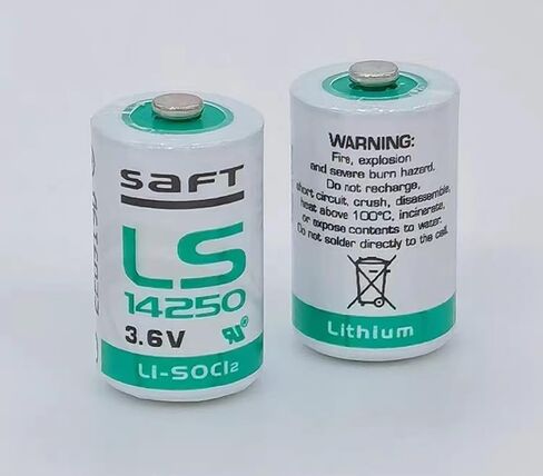 <= 10 قطعة => لبطارية ليثيوم Saft LS 14250 1/2 AA، بطارية LS14250 3.6 فولت 1200 مللي أمبير في الساعة لعداد المياه وعداد الكهرباء والغاز والمزيد in Saudi Arabia