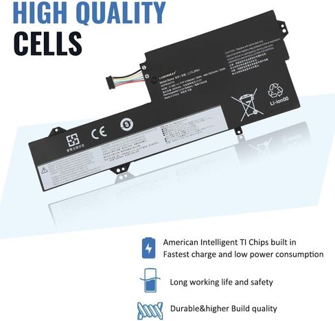 L17L3P61 Laptop Battery Replacement for Lenovo IdeaPad Yoga 720-12IKB Yoga 520-12 320-11 320S-13IKB Xiaoxin 7000-13 Series New Battery for L17C3P61 L17M3P61 11.58V/36Wh in Saudi Arabia