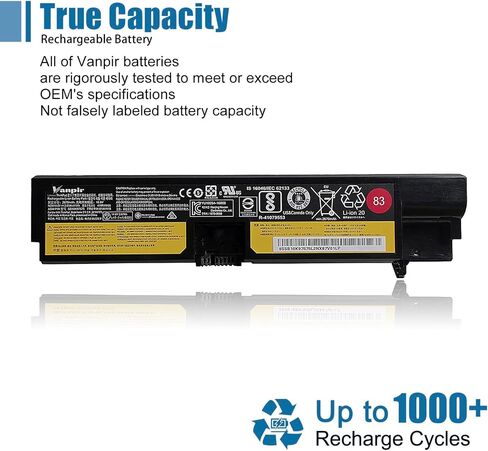 VANPIR 83 01AV418 SB10K97575 استبدال بطارية الكمبيوتر المحمول لينوفو ثينك باد E570 E570C E575 سلسلة 82 SB10K97571 SB10K97572 SB10K97574 01AV414 01AV415 01AV416 01AV417 4X50M33574 4X50M3 3573 14.6 فولت 41 وات في الساعة in Kuwait