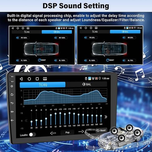 UNITOPSCI 4G+64G راديو ستيريو للسيارة Android لسيارة Ford Fusion Mondeo 2013-2019 CarPlay Android Auto Bluetooth 5.0 GPS 9 بوصة 1280 * 720 شاشة لمس DSP 32 EQ FM/RDS Mirror Link WiFi SWC كاميرا احتياطية ميكروفون in Kuwait