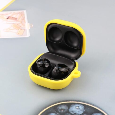 Wonhibo Cute Case for Samsung Galaxy Buds 2 Pro/Galaxy Buds 2/ Galaxy Buds Pro/Galaxy Buds Live,Silicone Earbuds Cover with Keychain (Bear) in Saudi Arabia