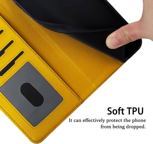 for Samsung Galaxy S24 Phone Case Premium PU Flip Wallet Cover with Holder Function Credit Card Slot Magnetic Closure Drop-Proof Classic Elegant 6.2",Cat &Orange in Saudi Arabia