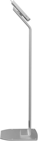 CTA Digital Compact Floor Stand - W/Universal Enclosure for iPad 7th/ 8th/ 9th Gen 10.2", Pro 11", Air 4, Galaxy Tab S2 9.7-Inch, Surface Go & More Black in Kuwait