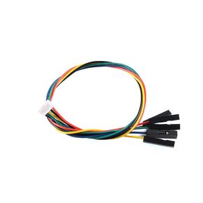 10Pcs 20CM 1.25 to 2.54 Female Dupont Cable 2.54mm 5P Female Header Jumper Wire Connector 5Pin Jumper Wires Ribbon Cable for Arduino Raspberry pi Electronic Breadboard Protoboard PCB Board