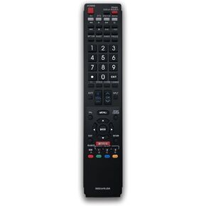 GB004WJSA Universal Replacement Remote Control for All Sharp Aquos Smart TV GB005WJSA LC-70LE640U LC-70LE650U LC-80LE650U LC-90LE657U LC-60LE755U LC-52LE640U LC-70C6500U LC-32LB601U